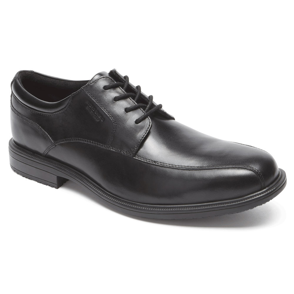 Rockport Oxfords For Mens Black - Essential Details II Bike Toe - CQ8537610